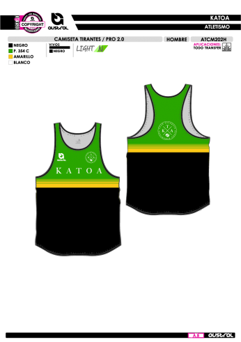 Camiseta Tirantes PRO 2.0 - Verde