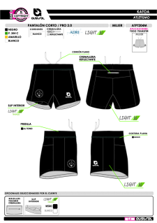 Pantalón Corto PRO 2.0 - Negro 2