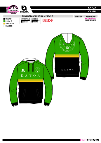 Sudadera Capucha PRO 2.3 - Verde