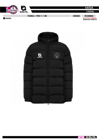 Parka PRO 1.1 IM - Negro