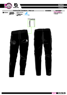 Pant. Chándal PRO 3.0 - Negro 2