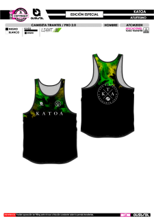 Camiseta Tirantes PRO 2.0 -... 2