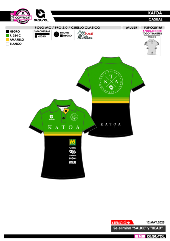 Polo MC PRO 2.0 Cuello Clásico - Verde