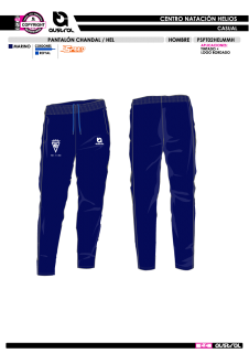 Pant. Chándal HEL - Marino 2