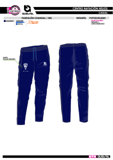 Pant. Chándal HEL - Marino 2