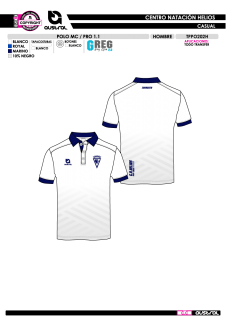 Polo MC PRO 1.1 - Blanco 2