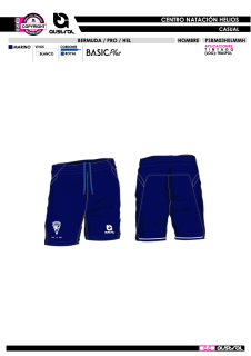 Bermuda PRO HEL - Marino 2