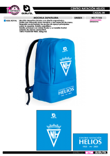 Mochila Zapatillera IM - Royal 2