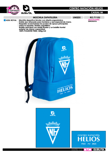 Mochila Zapatillera IM - Royal