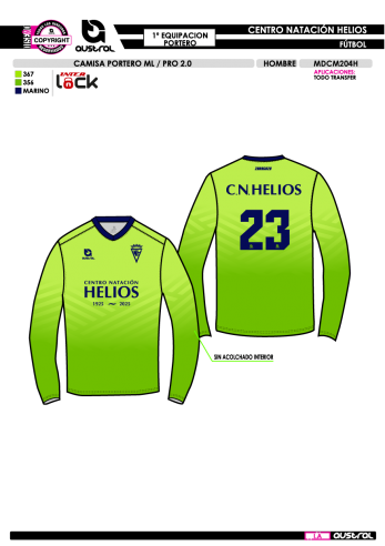 Camisa ML PRO 2.0 - Portero - Verde Camisa ML PRO 2.0 - Portero - Verde