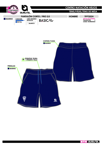 Pantalón Corto PRO 2.0 - Marino