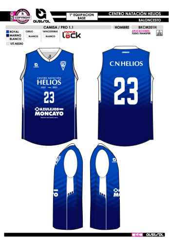Camisa PRO 1.1 - Base - Royal