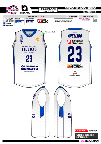 Camisa PRO 1.1 - Feb - Blanco