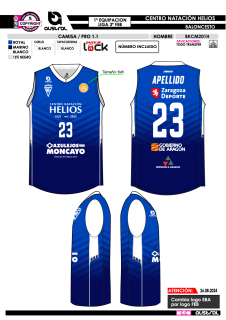 Camisa PRO 1.1 - Feb - Royal 2