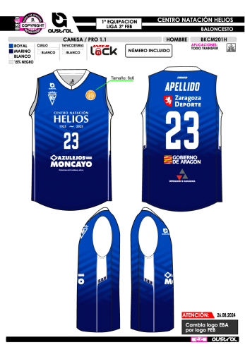 Camisa PRO 1.1 - Feb - Royal