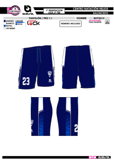 Pantalón Corto PRO 1.1 -... 2