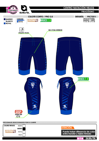 Culote CORTO PRO 2.0 - Marino