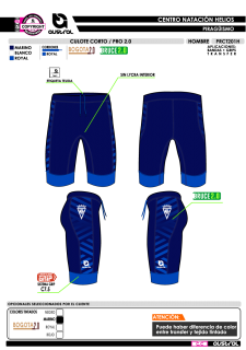 Culote Corto PRO 2.0 - Marino 2