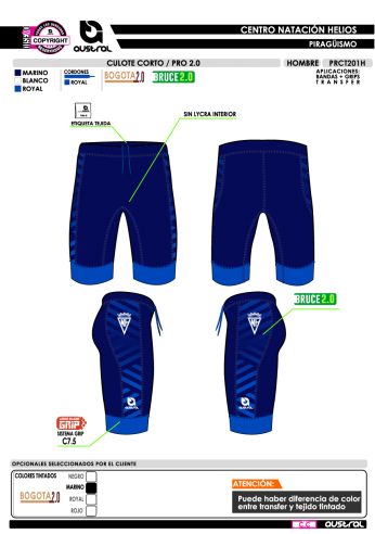 Culote Corto PRO 2.0 - Marino