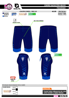 Culote Corto PRO 2.0 - Marino 2