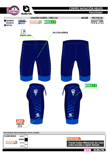 Culote Corto PRO 2.0 - Marino