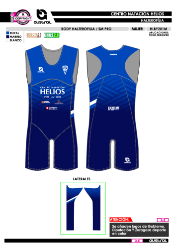 Body Halterofilia S/M PRO - Royal