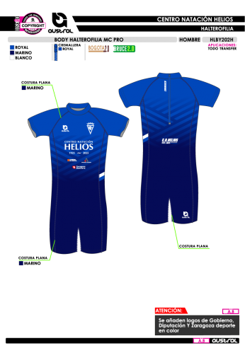 Body Halterofilia MC PRO - Royal