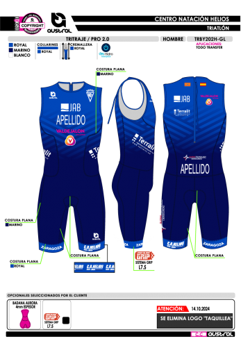 Tritraje PRO 2.0 - Royal