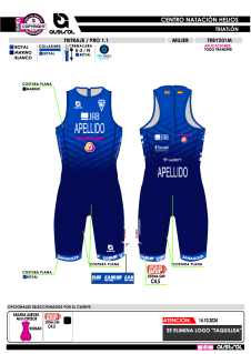 Tritraje PRO 1.1 - Royal 2