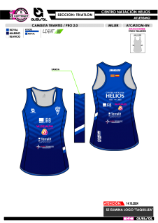 Camiseta Tirantes PRO 2.0 -... 2
