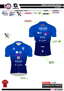 Maillot MC PRO 1.1 - Royal 2