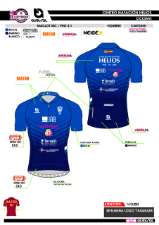 Maillot MC PRO 3.1 - Royal 2