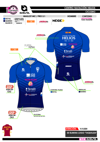 Maillot MC PRO 3.1 - Royal