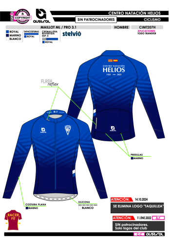 Maillot ML PRO 3.1 - Sin... Maillot ML PRO 3.1 - Sin...