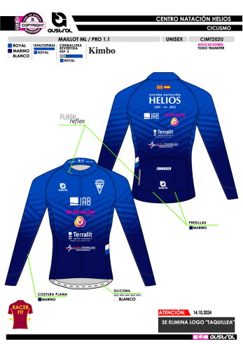 Maillot ML PRO 1.1 - Royal