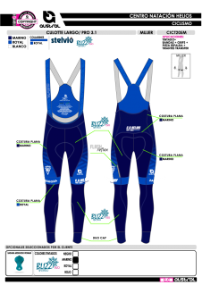 Culotte Largo PRO 3.1 - Marino 2