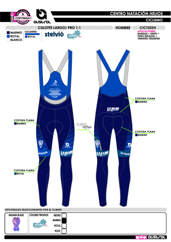 Culotte Largo PRO 1.1 - Marino