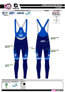 Culotte Largo PRO 1.1 - Marino 2