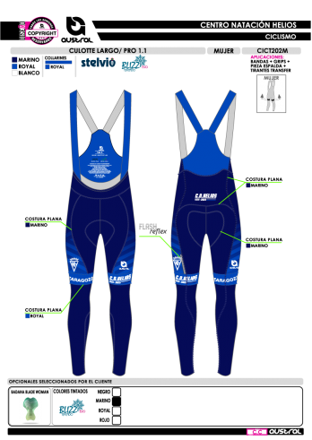 Culotte Largo PRO 1.1 - Marino