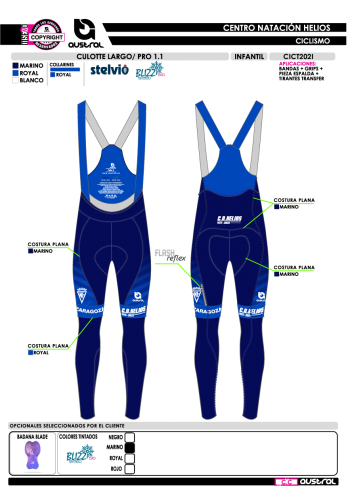 Culotte Largo PRO 1.1 - Marino