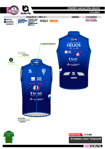 Chaleco PRO 3.1 - Royal