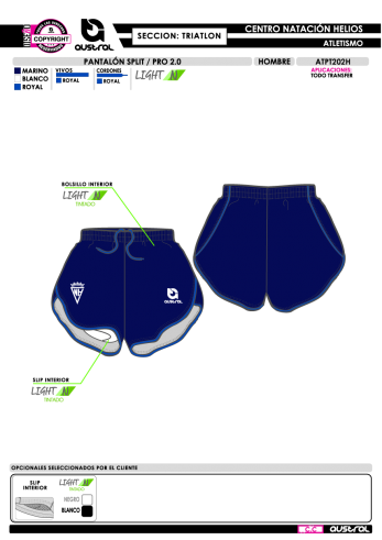 Pantalón Split PRO 2.0 - Triatlón -...