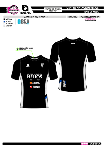 Camiseta MC / PRO 1.1 - Patrocinador...