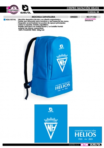 Mochila Zapatillera IM - Royal