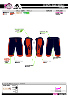 Malla Corta PRO 2.0 - Rojo 2