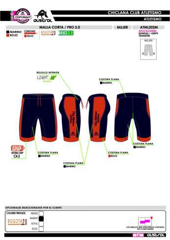 Malla Corta PRO 2.0 - Marino