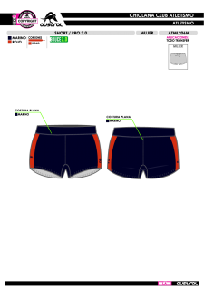Short PRO 2.0 - Marino 2