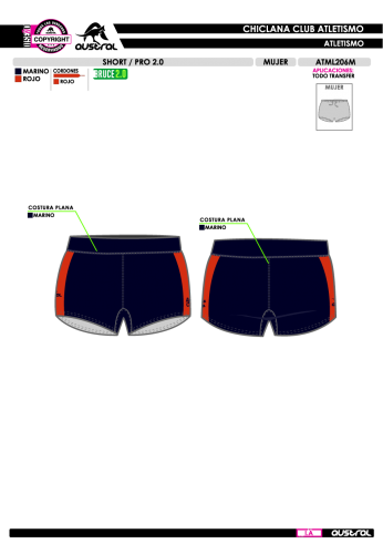 Short PRO 2.0 - Marino