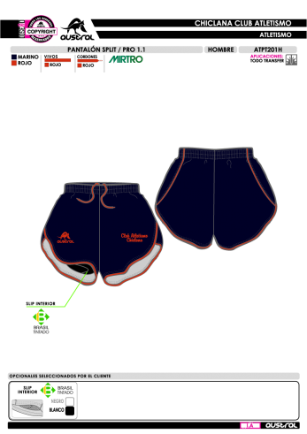 Pantalón Split PRO 1.1 - Marino