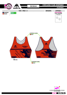 Top PRO 1.1 - Escuelas - Rojo 2